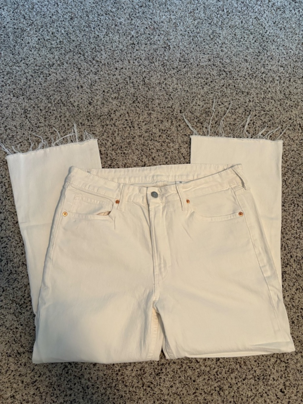 H&M Cropped Flare Jeans